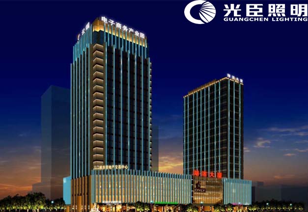 幕墻亮化彩色線(xiàn)條燈